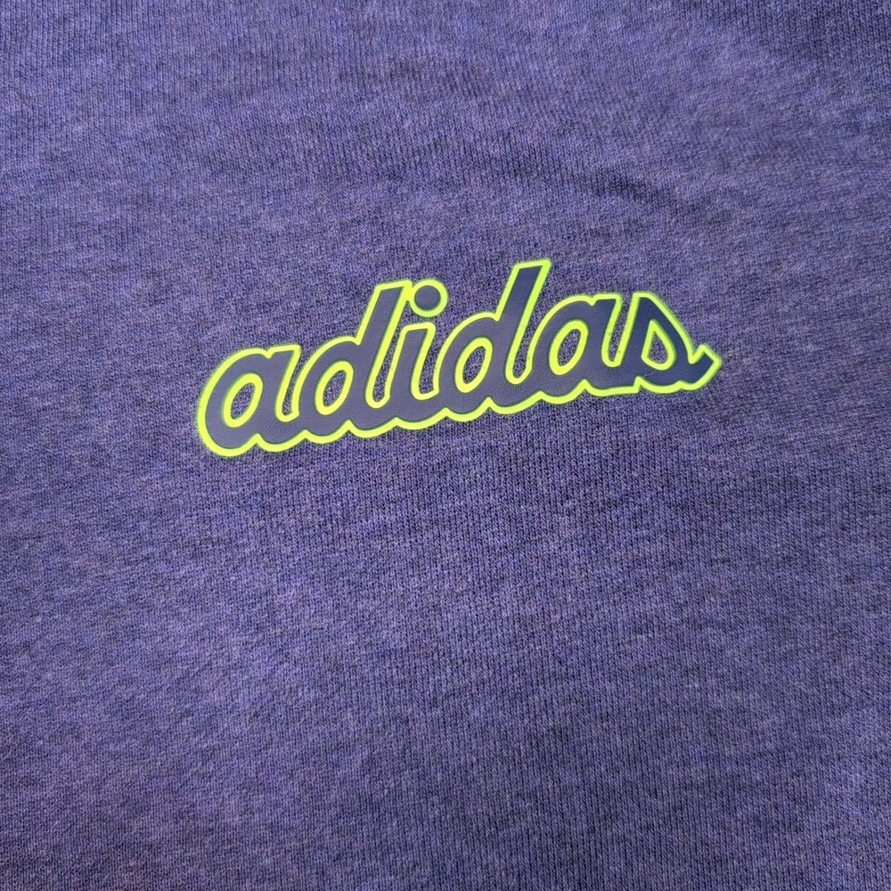 Adidas Sweatshirt Womens‎ XL Blue Athletic Comfort Streetwear Soft Chore - Picture 10 of 13